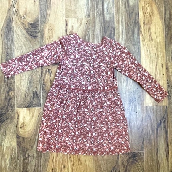2 Girls Dresses/Tunics Bundle // Floral Red and yellow orange // Size 8 girls - Picture 7 of 7